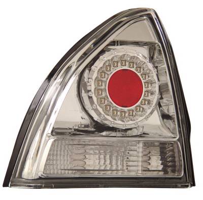 Honda Prelude Anzo LED Taillights - Chrome - 321044