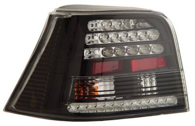 Volkswagen Golf Anzo LED Taillights - Black - 321065