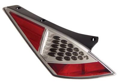 Nissan 350Z Anzo LED Taillights - Chrome - 321098