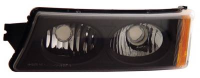 Chevrolet Silverado Anzo Parking Lights - Crystal - JDM Black - 511036