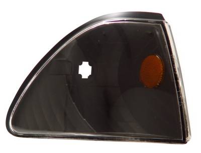 Ford Mustang Anzo Euro Corner Lights - Black with Amber Refelctors - 521024