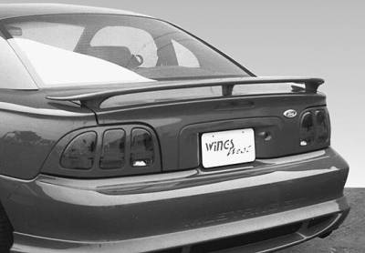 Ford Mustang VIS Racing Factory Wrap Around Wing without Light - 960014