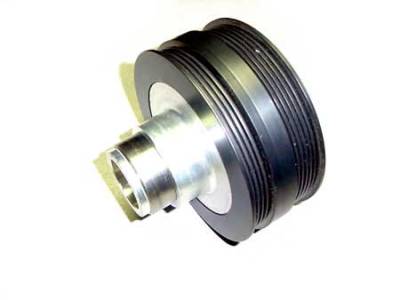 Auto Specialties Harmonic Balancer Pulley with 25 Percent Reduction - Full Charge 950 RPM - Nitride - 549900