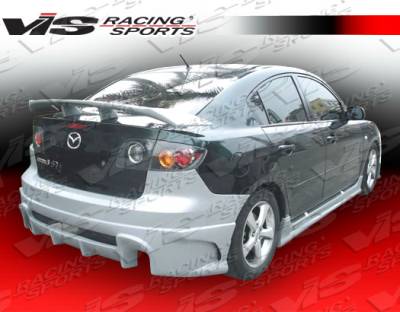 Mazda 3 4DR VIS Racing Laser Spoiler - 04MZ34DLS-003