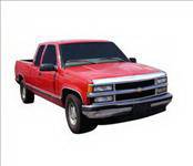 GMC Sierra AVS Aeroskin Hood Shield - Chrome - 622014