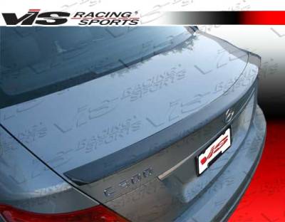 Mercedes-Benz C Class VIS Racing Euro Tech Spoiler - Carbon Fiber - 08MEW2044DET-003C