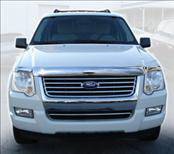 Ford Explorer AVS Hood Shield - Chrome - 680314