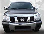 Nissan Titan AVS Hood Shield - Chrome - 680402