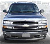 Chevrolet Silverado AVS Hood Shield - Chrome - 680902