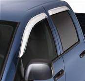 Dodge Ram AVS Ventvisor Deflector - Chrome - 2PC - 682352