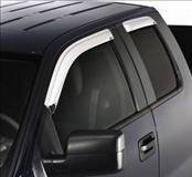 Ford F150 AVS Ventvisor Deflector - Chrome - 2PC - 682741