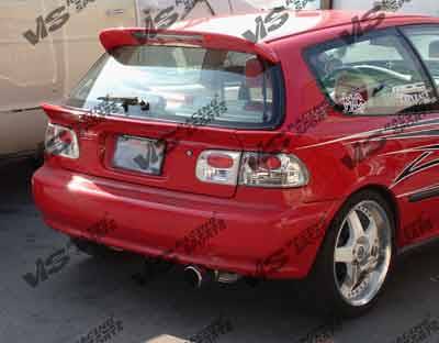 Honda Civic HB VIS Racing Type S Spoiler - 92HDCVCHBSPN-003