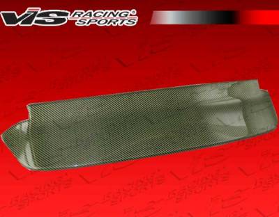 Honda Civic HB VIS Racing Type-S Carbon Kevlar Roof Spoiler - 92HDCVCHBSPN-003K