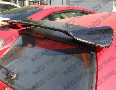 Honda Civic HB VIS Racing Type-R Black Carbonfiber Spoiler - 92HDCVCHBTYR-003C