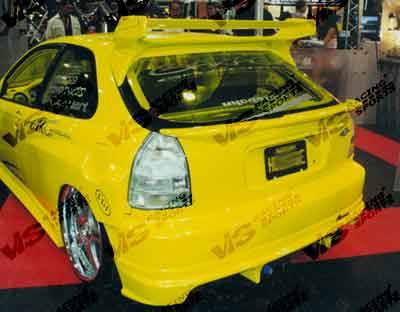 Honda Civic HB VIS Racing Quest Spoiler - 96HDCVCHBQST-003