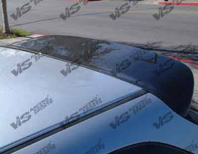 Honda Civic HB VIS Racing Type-S Black Carbon Fiber Spoiler - 96HDCVCHBSPN-003C