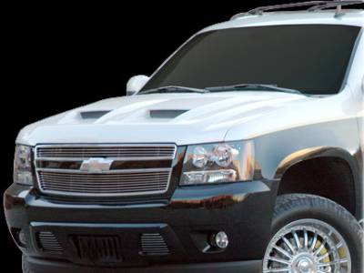 Chevrolet Suburban APM Fiberglass Functional Hood - Primed - 811322