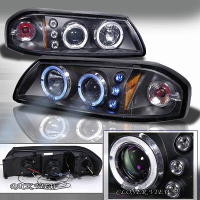 Chevrolet Impala Custom Disco Projector Headlights - 2LHP-IPA00JMB-TM