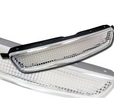 Honda Civic 4CarOption Front Hood Grille - 822001