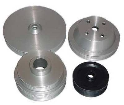 Auto Specialties Crank Pulley with 25 Percent Reduction - Nitride - 924350