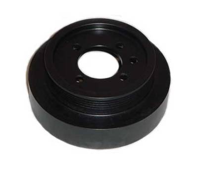 Auto Specialties Crank Pulley with 25 Percent Reduction - Black - 926500