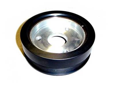 Auto Specialties Harmonic Balancer Pulley with 23 Percent Reduction - Full Charge 800 RPM - Nitride - 945100