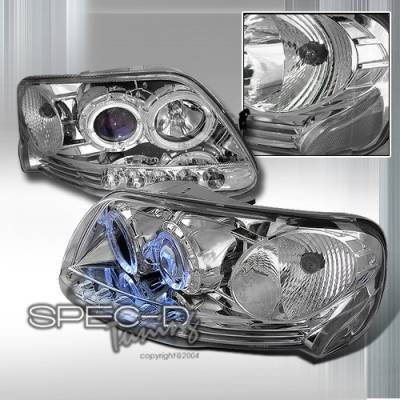 Ford F150 Custom Disco Projector Headlights - 1PC - 3LHP-F150971PC-KS