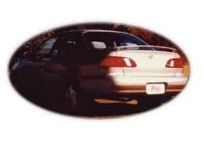 Toyota Corolla California Dream OE Style Spoiler with Light - Unpainted - 40L