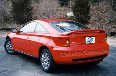 Toyota Celica California Dream Custom Style Spoiler - Unpainted - 76N2