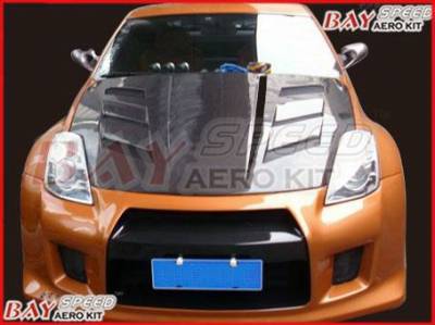 Nissan 350Z Bay Speed GTR Front Bumper - 8350GTR