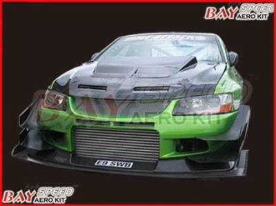 Mitsubishi Lancer Bay Speed VTS Style Front Bumper - 8428VTS