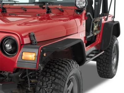 Jeep Wrangler Warrior Front Tube Flares