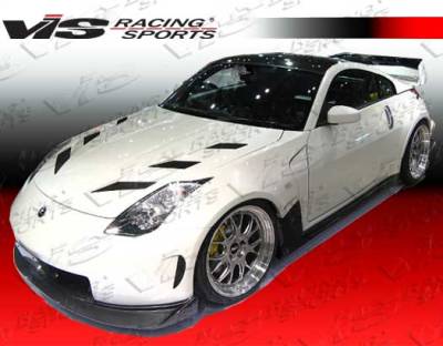 Nissan 350Z VIS Racing AMS Widebody Front Fenders - 03NS3502DAMSWB-007