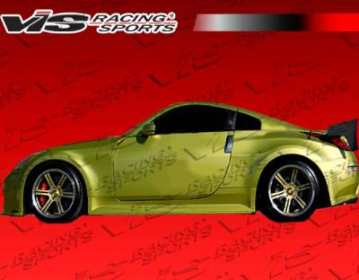 Nissan 350Z VIS Racing Demon Widebody Rear Fender Panels - 03NS3502DDEM-006