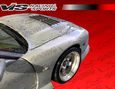 Nissan 240SX VIS Racing G Speed Widebody Front Fenders - 89NS2402DGSPWB-007