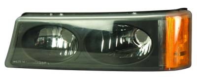 Chevrolet Silverado APC Parking Lights with Chrome Housing - 403153PLE