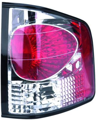 Chevrolet S10 APC Euro Taillights with Chrome Housing - 404112TLR