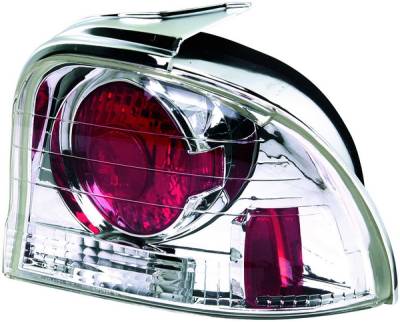 Dodge Neon APC Euro Taillights with Chrome Housing - 404121TLR