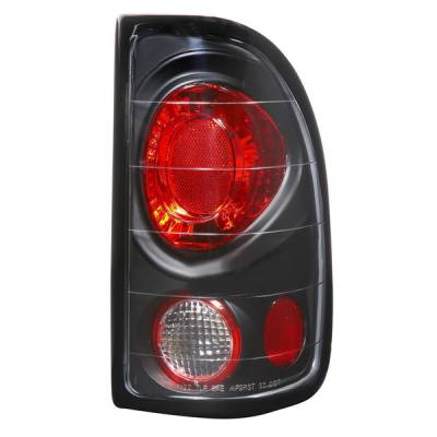 Dodge Dakota APC Euro Taillights with Black Housing - 404122TLB