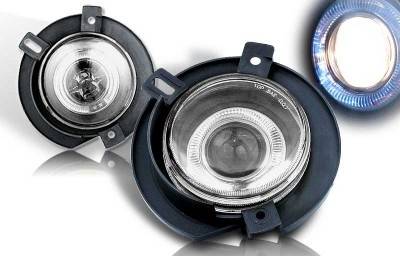 Ford Explorer WinJet Halo Projector Fog Light - Smoke - WJ30-0063-11