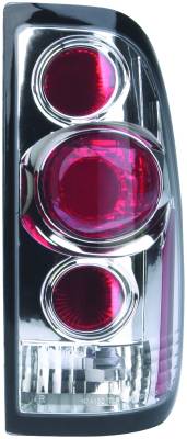 Ford F150 APC Euro Taillights with Chrome Housing - 404130TLR