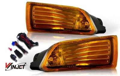 Scion tC WinJet OEM Fog Light - Yellow - Wiring Kit Included - WJ30-0070-12