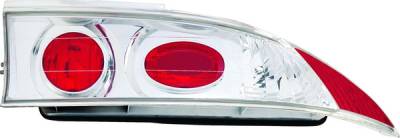 Mitsubishi Eclipse APC Euro Taillights with Chrome Housing - 404166TLR