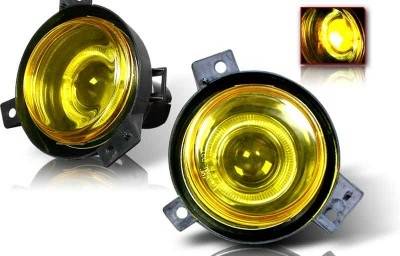 Ford Ranger WinJet Halo Projector Fog Light - Yellow - WJ30-0087-12