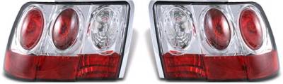 APC Chrome Taillights - Gen 2 Style - 404548TLR