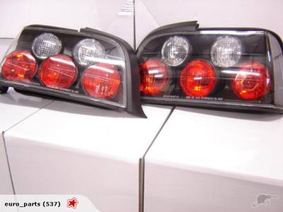 Euro Tail Lights - Black