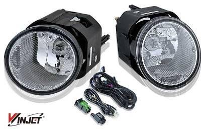 Nissan Sentra WinJet OEM Fog Light - Clear - Wiring Kit Included - WJ30-0097-09