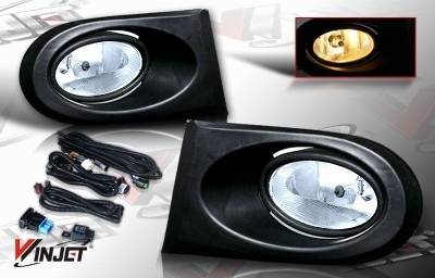 Acura RSX WinJet OEM Fog Light - Clear - Wiring Kit Included - WJ30-0099-09