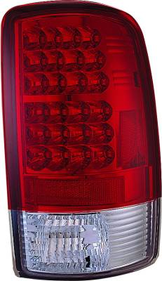 Chevrolet Suburban APC LED Taillights with Red & Clear Lens - 406629TLR