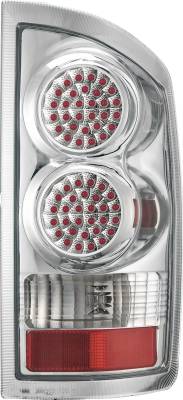 Dodge Ram APC Diamond Cut Taillights with Chrome Housing - 407524TLC